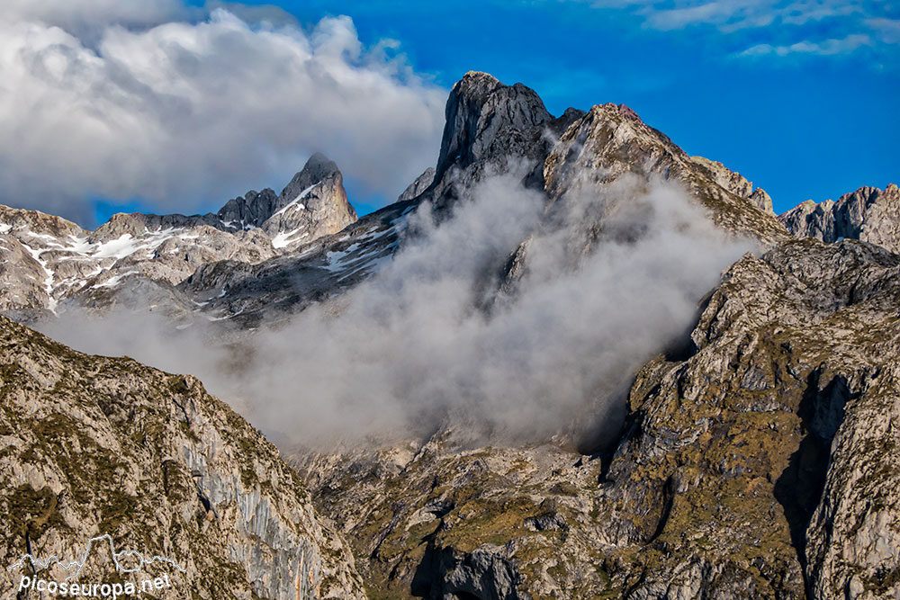 Foto: Vista de Picos de Europa desde las proximidades del Collado de Angón, Amieva, Picos de Europa