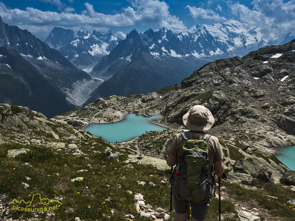 Lac Blanc, Reserva Natural de las Aiguilles Rouges, Chamonix, Alpes, Francia, France