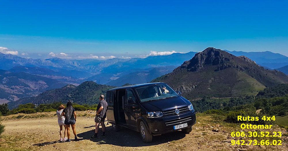 Ruta 4x4 por los Puertos de Pineda. Del Parque Nacional de Picos de Europa al Parque Natural de Fuentes Carriondas en la Montaña Palentina, Cordillera Cantábrica