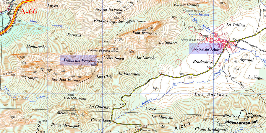Peñas de Prado, Cordillera Cantábrica, León