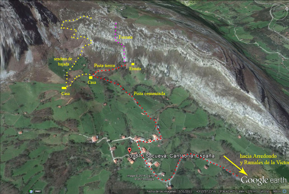 Ferrata de Socueva, Arredondo, Ramales de la Victoria, Cantabria