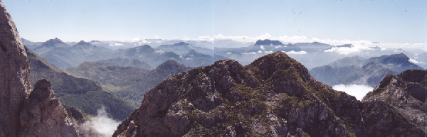 Cordillera Cantábrica desde Ordiales