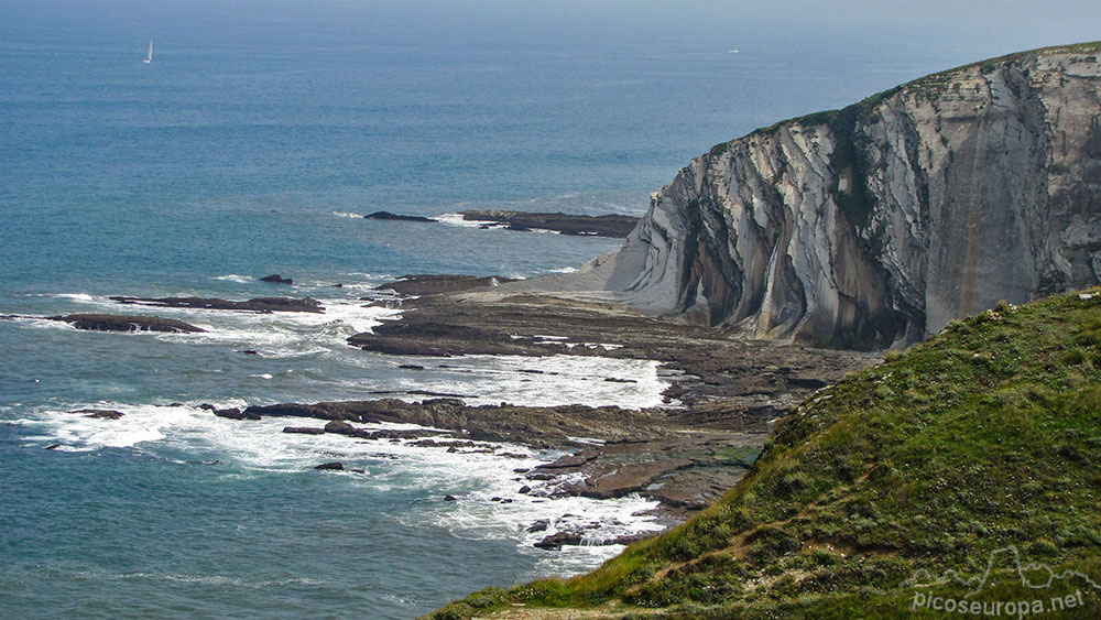 La costa entre Algorta y Sopelana, Pais Vasco