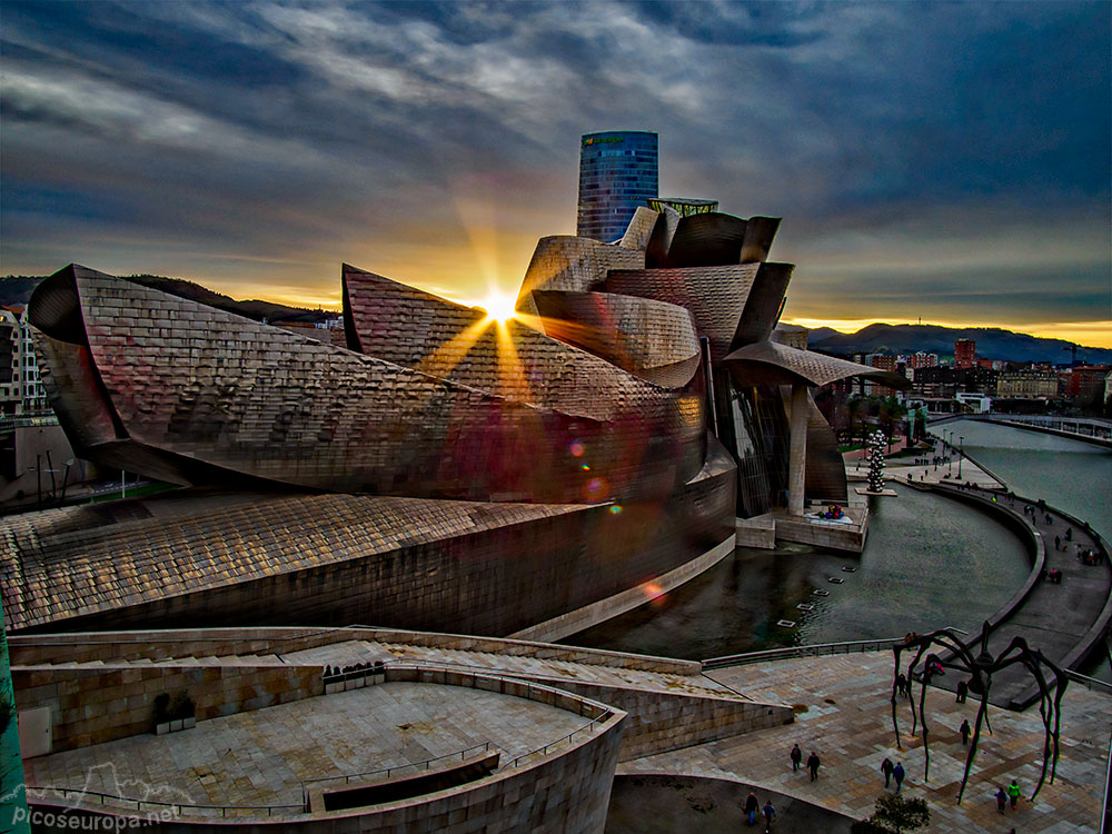 Foto: Puestas de sol desde Bilbao, Pais Vasco