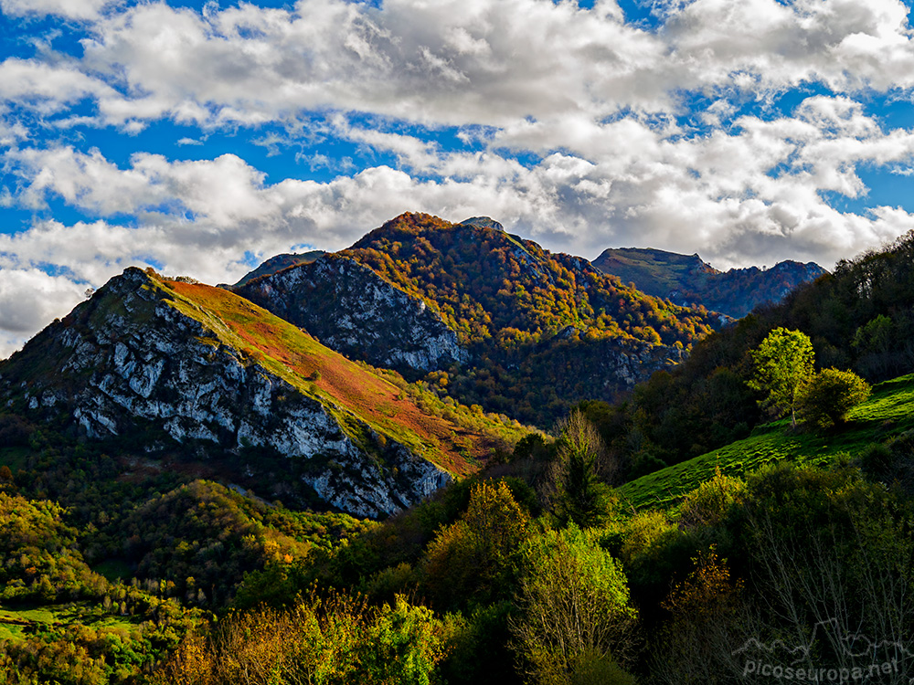 Foto: Peña Carria desde Argolibio, Asturias